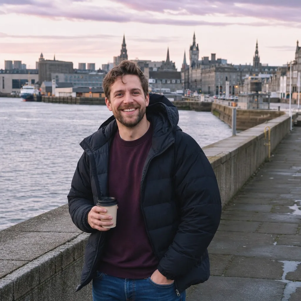 Aberdeen resident writing an authentic dating profile bio